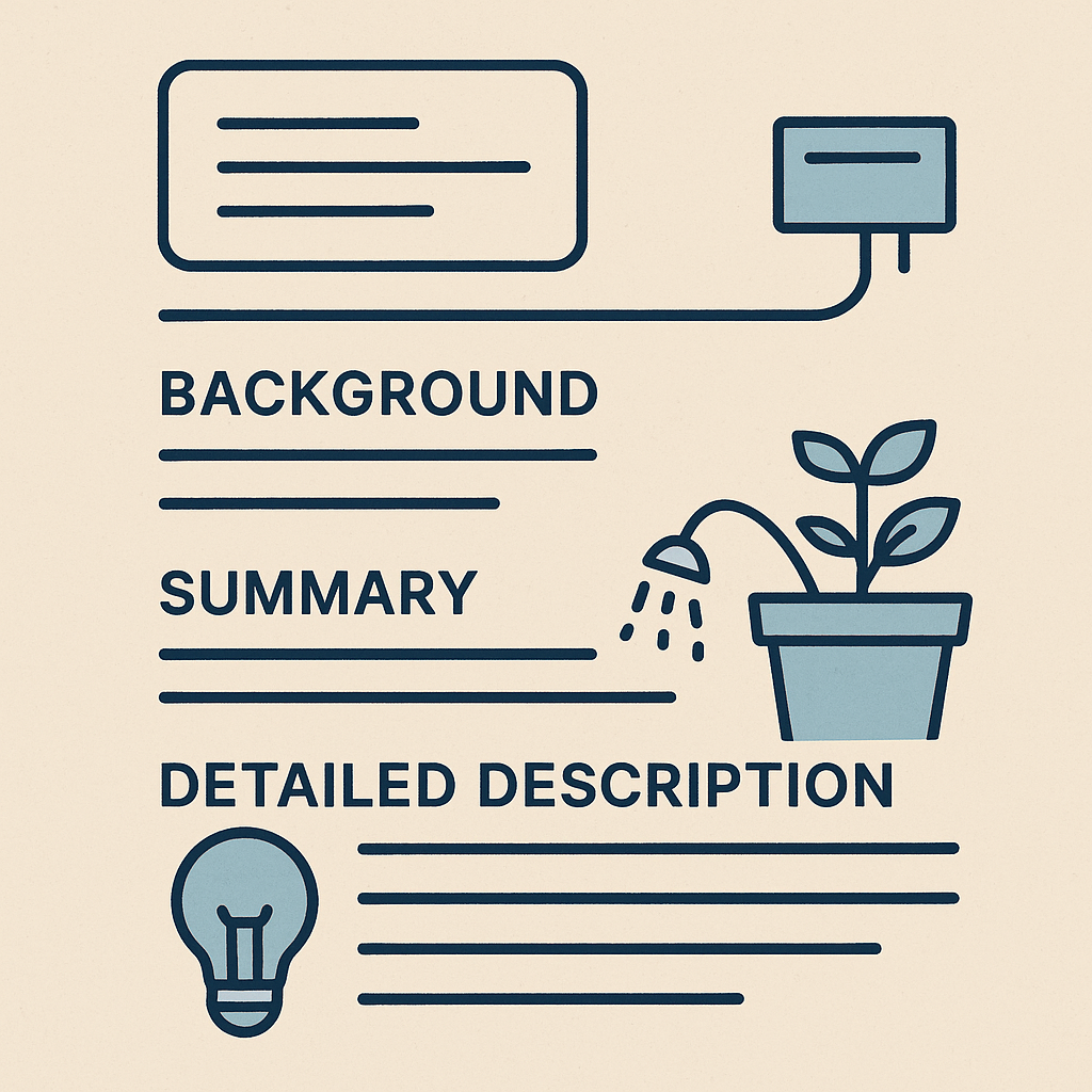 Patent specification diagram illustration